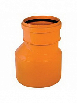 ПЕРЕХОД наружный (Редукция)  200 мм - 160 мм, ПВХ
