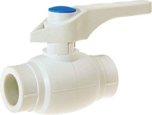Кран шаровый 25 мм, КРОСС Эко, ПП