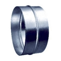 Ниппель оцинкованный вентиляционный 100 мм