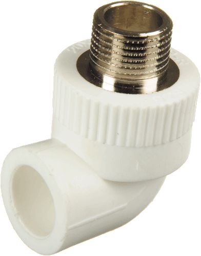 Угольник комб.  НАР. рез., 25*3/4", ПП КРОСС