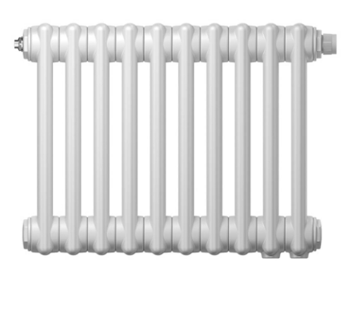 Радиатор трубчатый Zehnder Charleston 2050 08 сек.1/2 бок. подк. RAL9016 (кроншт.в компл)