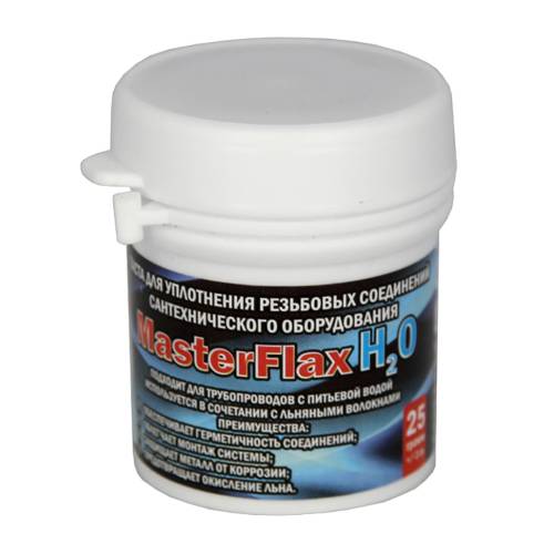 Паста уплотн. MasterFlax H2O вода, пар 25 г