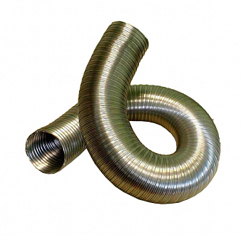 Гофра вент.,воздуховод 3 м, (80 мкр.) 130 мм,