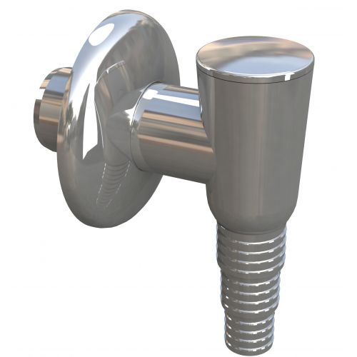 Обратный клапан, Bonomini, 32 мм, ПВХ 3530CR32K7WZ