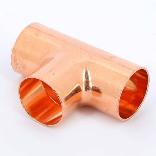 Медь. Тройник - пайка  42 мм Viega, Sanha