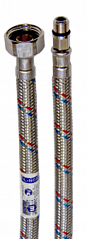 Подводка для смесителя, 2,0 м, 1/2"хМ10*1х18, "MATEU"