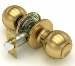 Дверная ручка без замка и без фиксатора 706-05WL (золото)