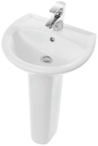 Умывальник "Аттика 48" 177х480х473мм с хромированным обрамлением, б/к (ЖЦ)