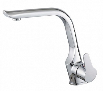ARGO 4003P LIRA Смеситель для кухни, хром, однорычажный, d-40 латунь