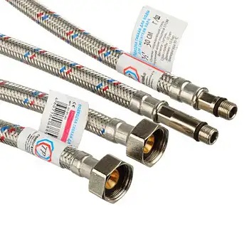 Подводка для смесителя, "ТР-Сантехника", 1,0 м, (ПАРА) 