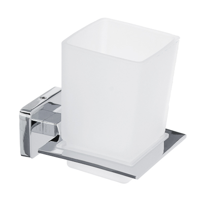 SonWelle Стакан для зубных щеток подвесной с креплением квадро