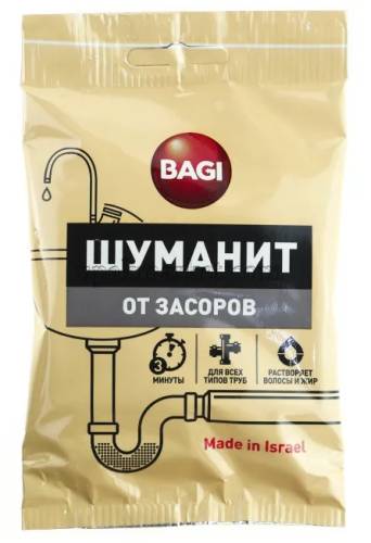 Bagi ШУМАНИТ Средство от засоров 70 г