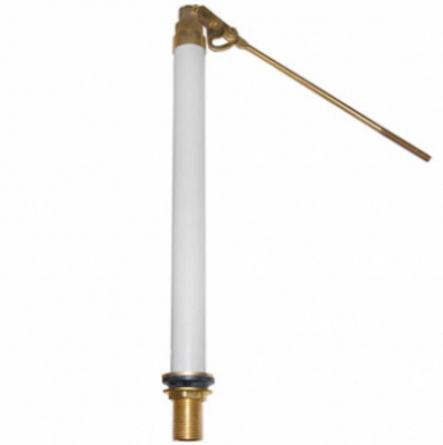 Клапан наливной 1/2", нижняя подводка, латунь