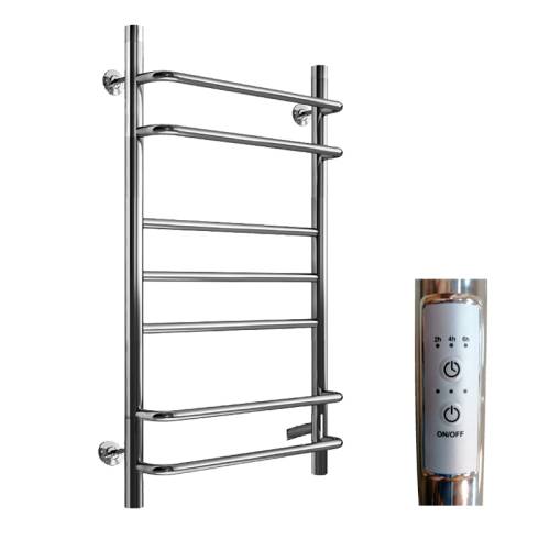 MELODIA Полотенцесушитель Fusion Electro 40х60см П6 cухой ТЭН 99Вт встроенный диммер MTRFUE4060