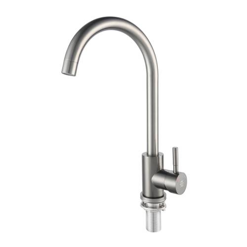 Смеситель для кухни РМС SUS124PVD-017F с PVD покрытием Нержавеющая сталь