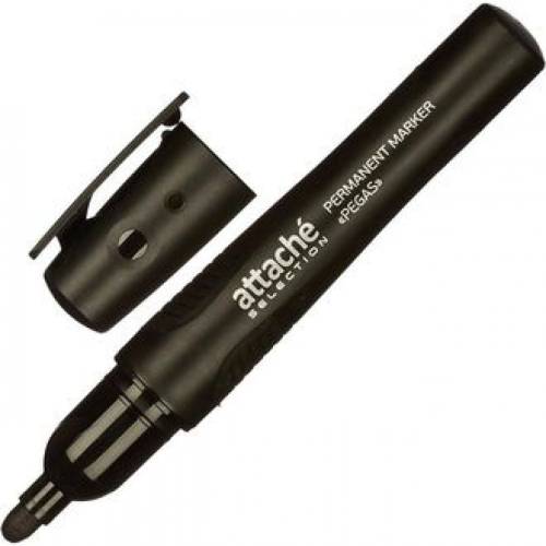 Маркер перманентный Attache Selection Pegas (2-3 мм) черный 426890