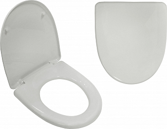 Сиденье для унитаза ВЕСТМ, белый, 41953 "ИНКОЭР"