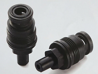 Кран-букса, кнопочная пластик, "ARGO"