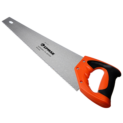 ЕРМАК Ножовка по дереву 10B, 400мм, зуб 5мм.