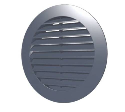 Решётка наружная вентиляционная D150 с фланцем D125 (12PKH