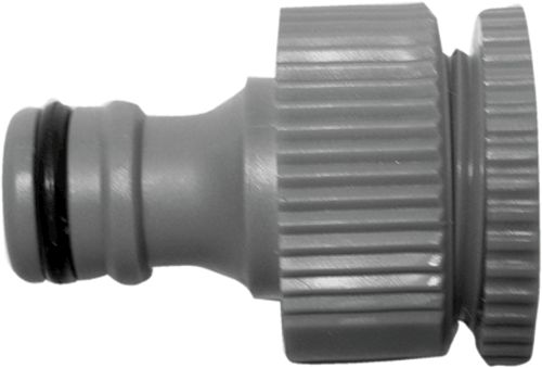 Адаптер д/поливочного шланга внешний 3/4"-1" пл. (77416) (ЖЦ)