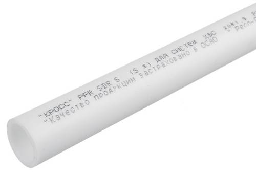 Труба ПП 40 мм, PN20 SDR6  КРОСС (ЖЦ)