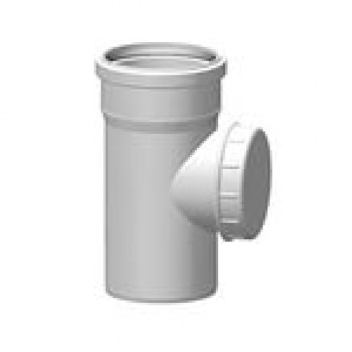 РЕВИЗИЯ  110 мм, (белая) ПВХ Комфорт Плюс СИНИКОН