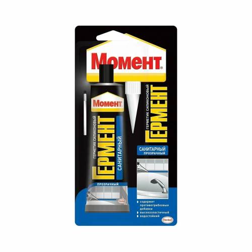 Момент Гермент герметик силиконовый санитарный (70 мл) бесцветный