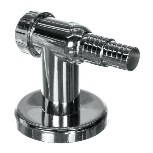 Клапан обратный для стиральной машины (пластик, хром), MP-У