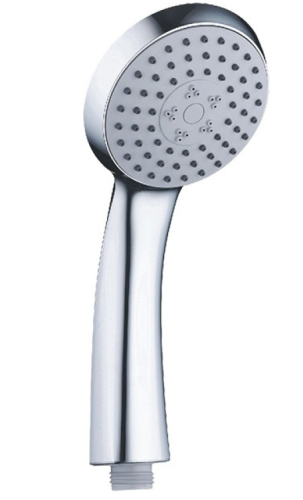 Лейка душевая DORIS, пластик, хром, 1/2", подвес"ARGO"