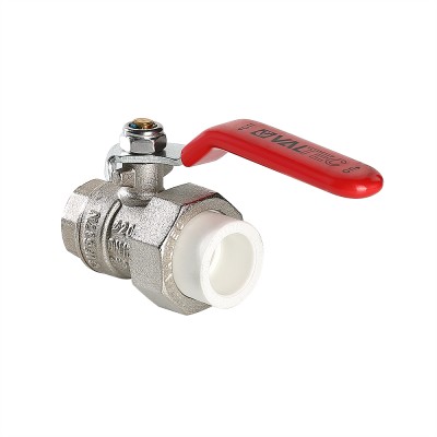 Кран шар. радиат. ПП 25х3/4" вн., латунный (с америк.) VALTEC