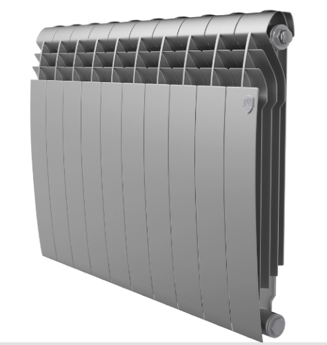 Радиатор Royal Thermo BiLiner 500 /Silver Satin - 10 секц. RTBSS50010