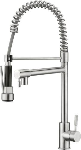 LEDEME L76005-2 Смеситель для кухни с вытяжным изливом