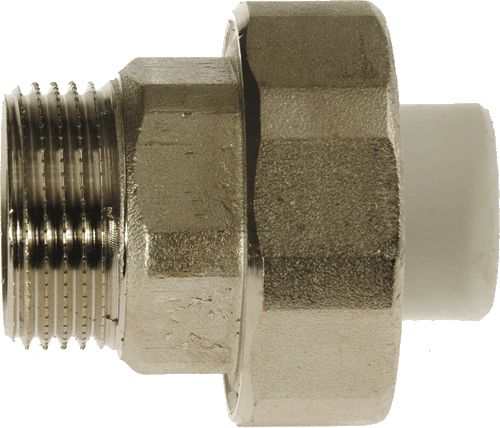 "Американка" Муфта НАРУЖ. резьба 25 ПП х 3/4" КРОСС