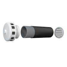 Клапан приточный SAV D125 труба ПНД ФВ РКМ L0,5м мин.вата фольга ERA