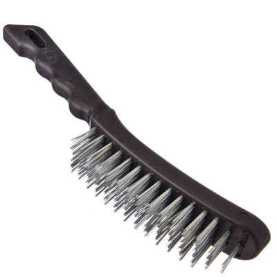 ЕРМАК Щетка металл. с пластик. ручкой, 5-и рядная