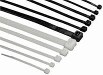 Стяжки нейлоновые КСС 5x500 белые (100шт.) Fortisflex 59155