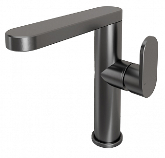 "ARGOTECH" Смеситель для умывальника 2534 ALITA поворотный излив однорычажный, d-25, алюминий монтаж