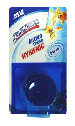 Таблетка Свежинка д/бачка Море в блистере 40гр. *14