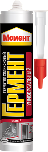 Момент ГЕРМЕНТ герметик силиконовый универс (280 мл) бесцветный