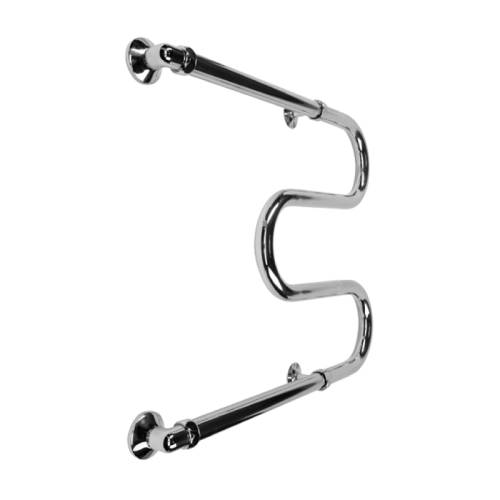 MELODIA Полотенцесушитель Simple М-образный 600 х 600мм 1" MTRSP6060