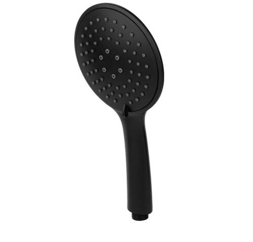 Лейка душевая AGNES, пластик, чёрная, "ARGO"