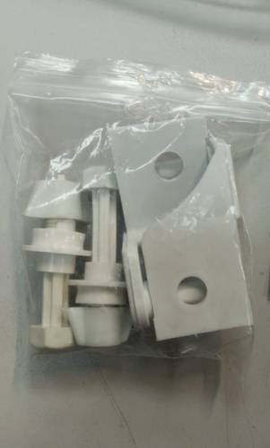 Крепление для сидения унитаза, пластик REMER 