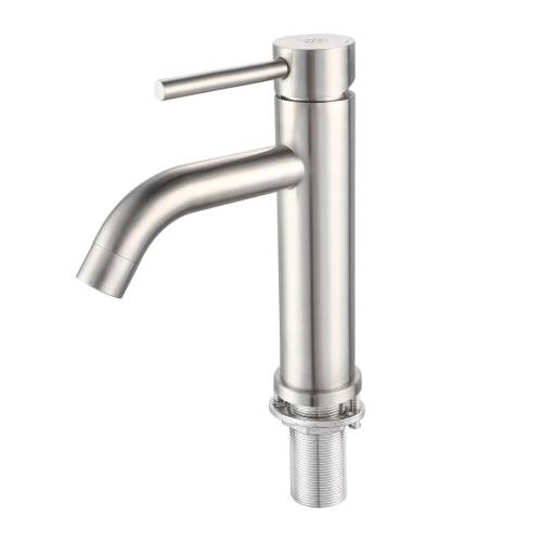 Смеситель для умывальника РМС SUS128-001F Нержавеющая сталь