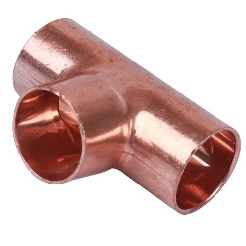 Медь. Тройник - пайка  22 мм Hailiang 