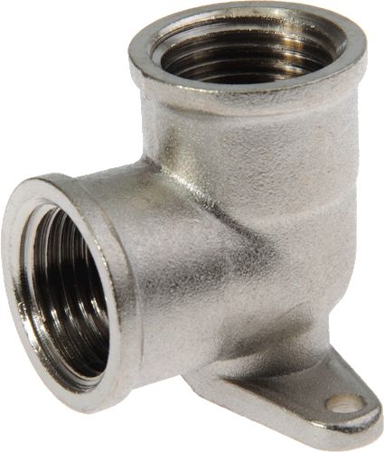 Уголок   1/2",  г-г.,  лат., с креплением TRm 06136