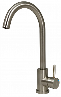 ARGO 3503 SOLID Смеситель для кухни, однорычажный, d-35, нержавеющая сталь