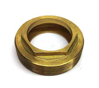 Гайка для картриджа прижимная d-40, латунь, "ARGO", 44120000300