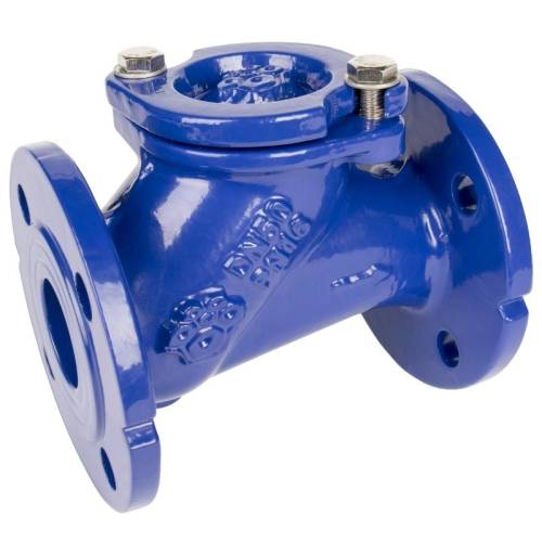 Клапан обратный шар. чуг. DN 40 PN16 фланц. до 80гр. Рашворк 405-040-16