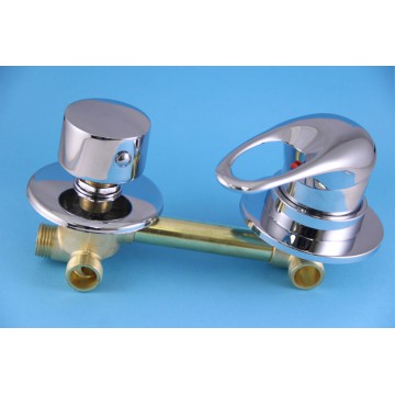 Смеситель на 3 режима, 100 мм, под гайку для душевой кабины